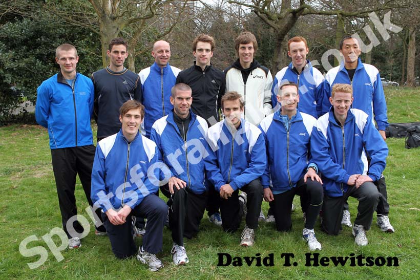 Morpeth Harriers finished 3rd, Northern 12 Stage Relay.